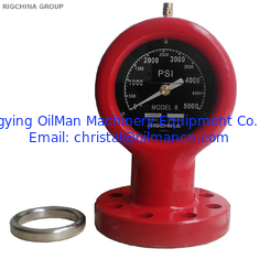 0 - 20000psi Medidor de presión de la bomba de barro de perforación de yacimientos petrolíferos tipo D tipo F