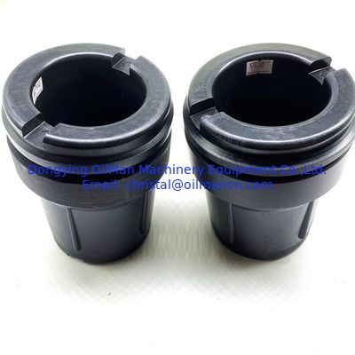 3-1/2" material plástico de acero del HDPE de los protectores del hilo del tubo de taladro para el campo petrolífero