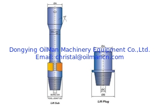 Sub-lifting integral para la línea de perforación,NC31,NC38,NC46,NC50,Sub-lift,Saver Sub