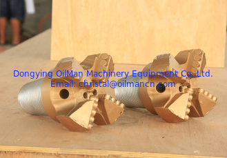 3 cuchillas Paso Tipo 6-1/2" Carburo de tungsteno Diamante PDC Drag Bit para la perforación de roca