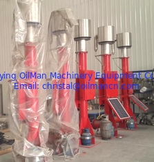 Sistema de encendido de llama electrónica de 590 kg DN200mm con antorcha de quemador de acero inoxidable