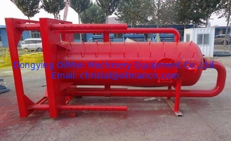 Separador de barro de líquido-gas líquido para fluidos sólidos de perforación, pobre niño Degasser