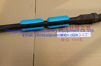 Centralizar de bastón chupador azul UHMWPE de 7/8" para el pozo de bombeo de aceite
