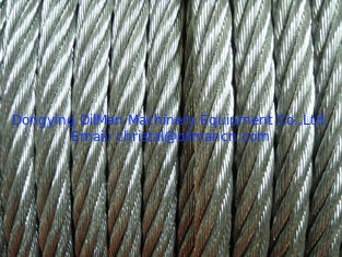 Estándar resistente de acero del indicador de alambre de la cuerda de alambre 5-50m m API 9A para costero