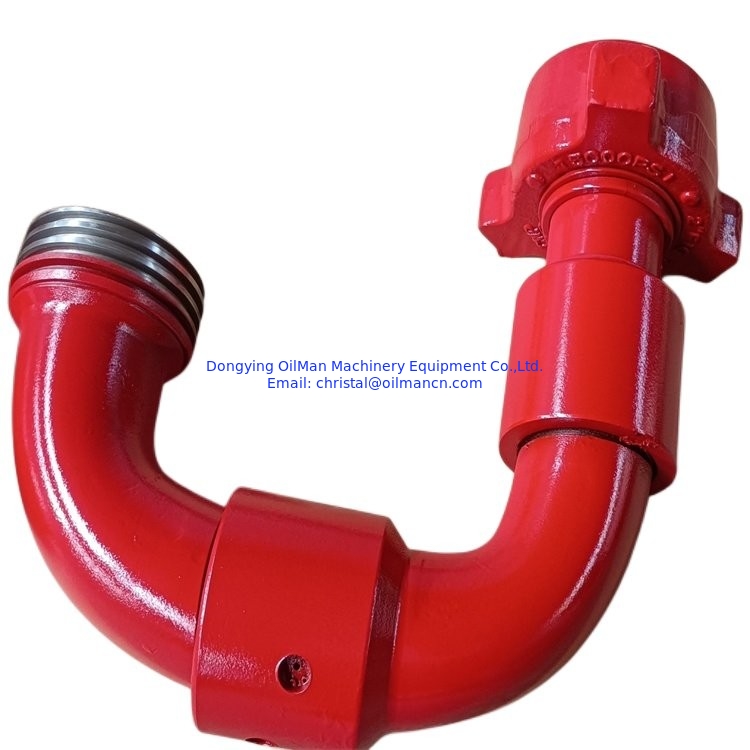 API SPM FMC Tipo 2 pulgadas 3 pulgadas Fig1502 cabeza de pozo Codo Unión Chiksan articulación giratoria