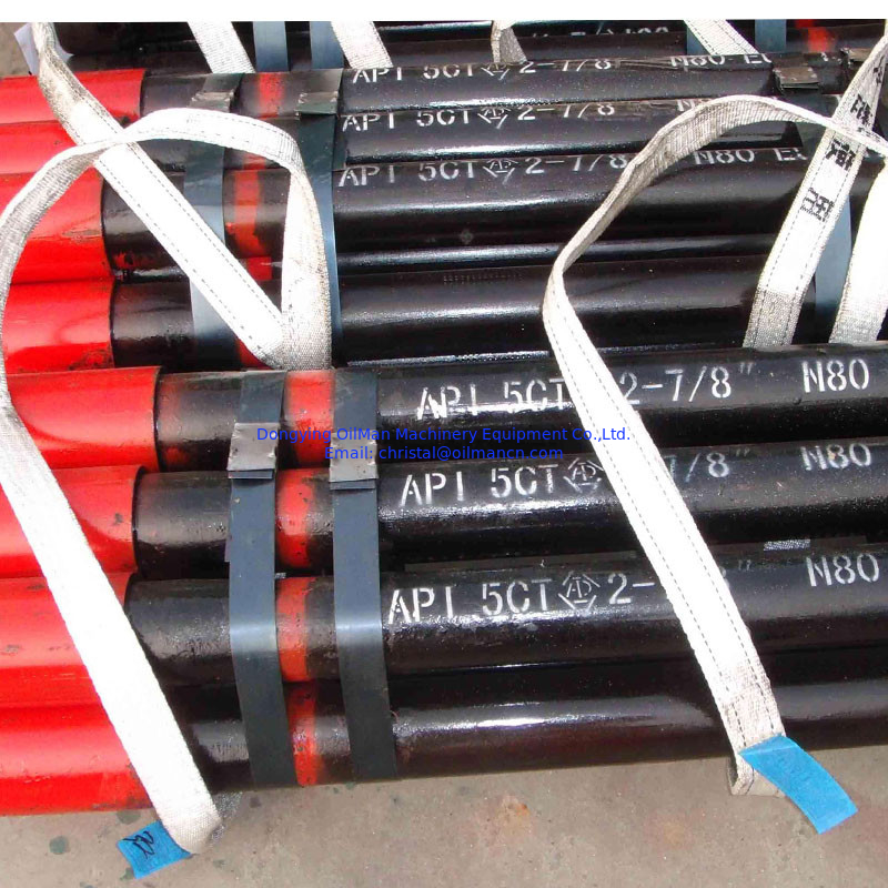6.5lb/Ft tuberías de petróleo y gas, EUE sin costura de la gama 2 API 5CT tuberías