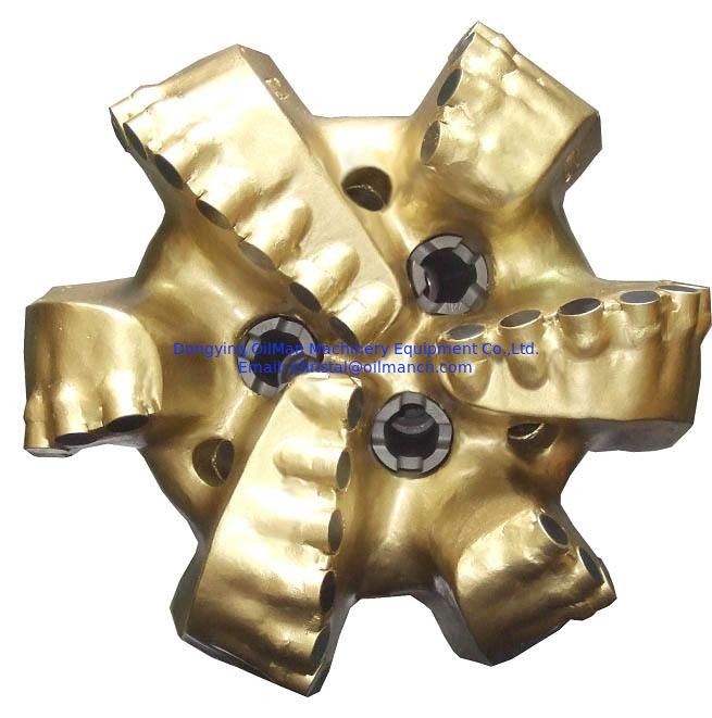 8 3/4 pulgadas 1308 cortadores Diamante de núcleo de taladro, matriz de acero cuerpo PDC bits
